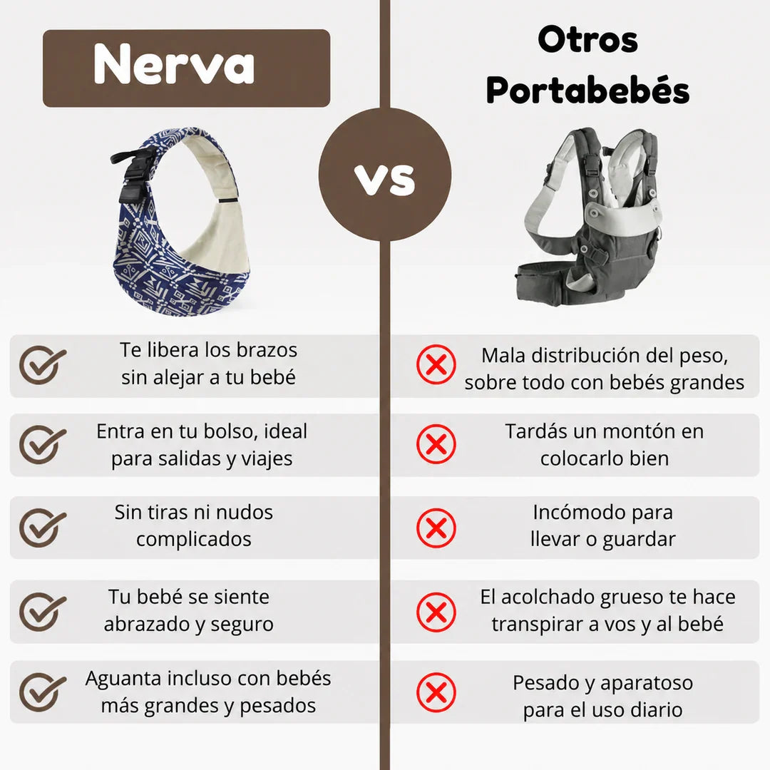 Portabebé Ergonómico Nerva™