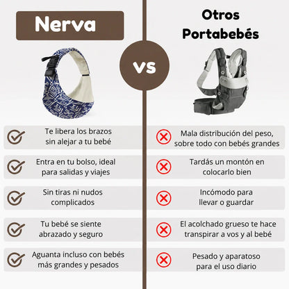 Portabebé Ergonómico Nerva™